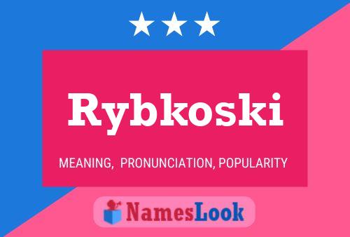 ملصق اسم Rybkoski