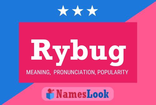 ملصق اسم Rybug