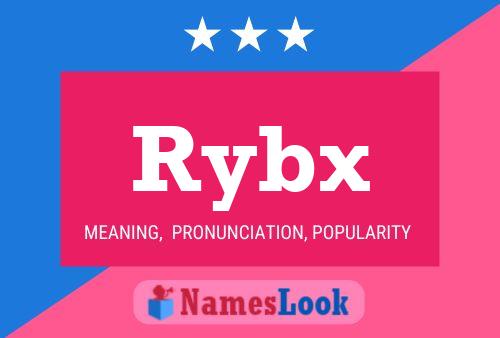 ملصق اسم Rybx