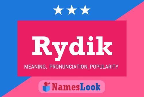 ملصق اسم Rydik