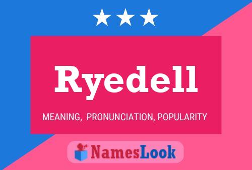 ملصق اسم Ryedell