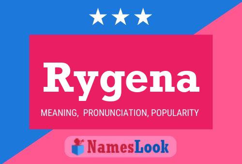 ملصق اسم Rygena