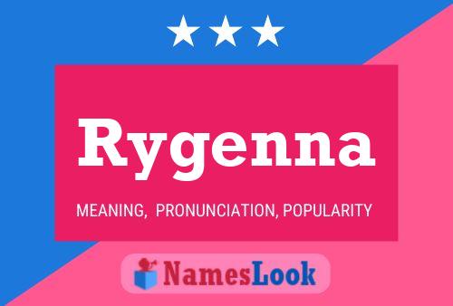 ملصق اسم Rygenna