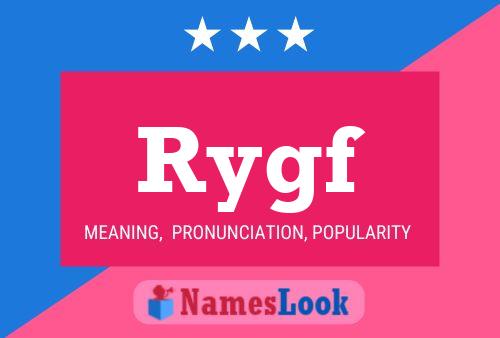 ملصق اسم Rygf