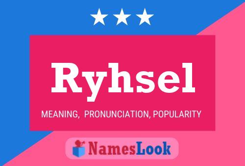 ملصق اسم Ryhsel