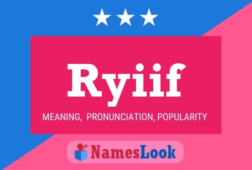 ملصق اسم Ryiif