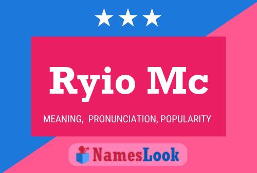 ملصق اسم Ryio Mc