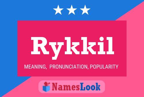 ملصق اسم Rykkil