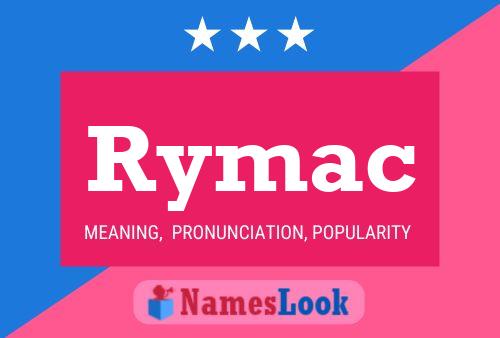 ملصق اسم Rymac