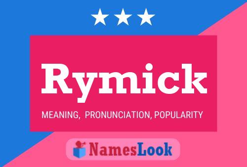 ملصق اسم Rymick