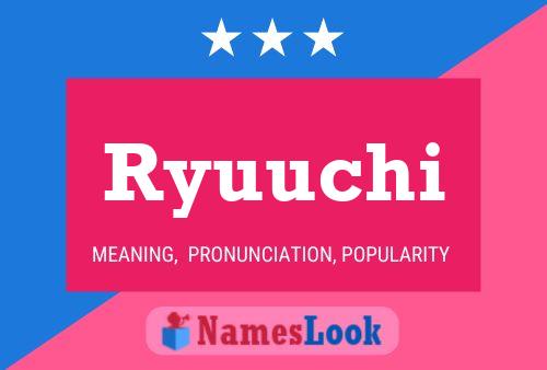 ملصق اسم Ryuuchi