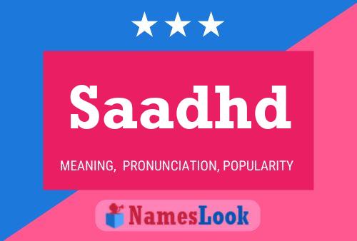 ملصق اسم Saadhd