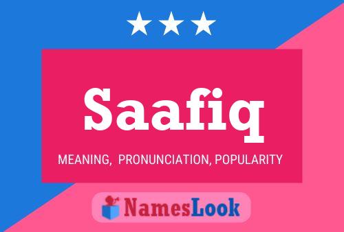 ملصق اسم Saafiq