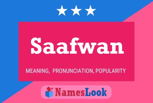 ملصق اسم Saafwan