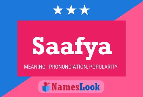 ملصق اسم Saafya