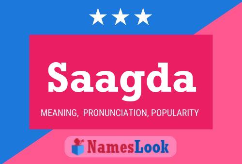 ملصق اسم Saagda