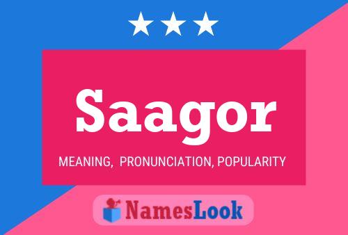 ملصق اسم Saagor