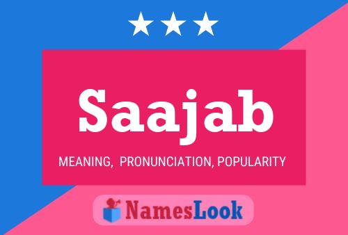 ملصق اسم Saajab