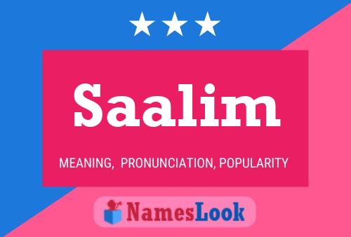 ملصق اسم Saalim