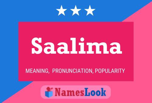 ملصق اسم Saalima