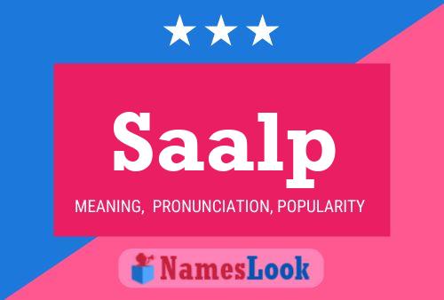 ملصق اسم Saalp