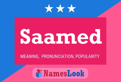 ملصق اسم Saamed