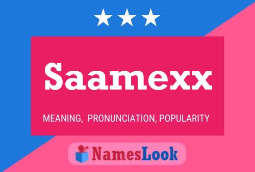 ملصق اسم Saamexx