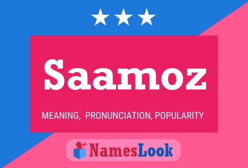 ملصق اسم Saamoz