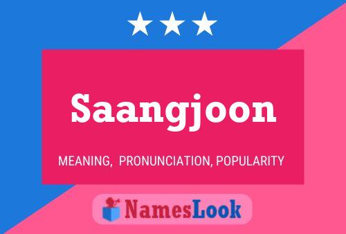 ملصق اسم Saangjoon