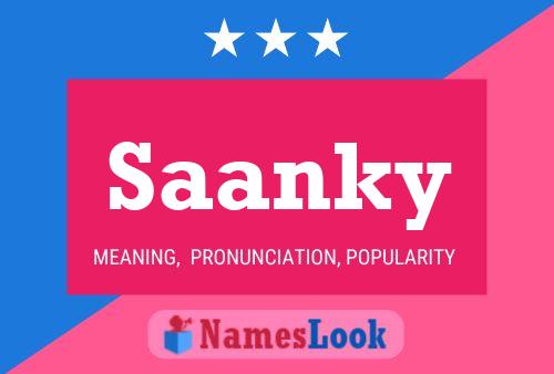 ملصق اسم Saanky