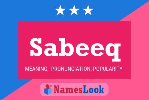 ملصق اسم Sabeeq