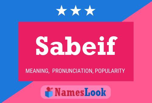 ملصق اسم Sabeif