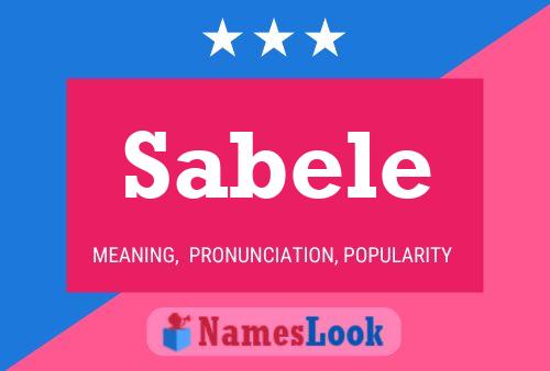 ملصق اسم Sabele