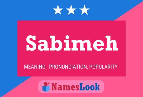 ملصق اسم Sabimeh