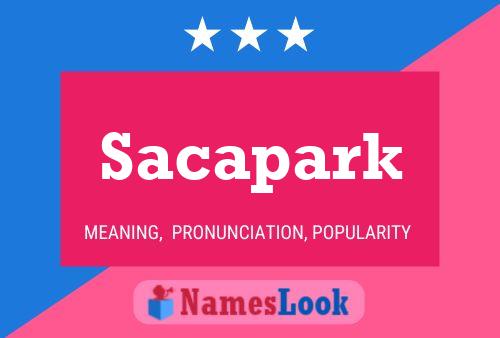 ملصق اسم Sacapark