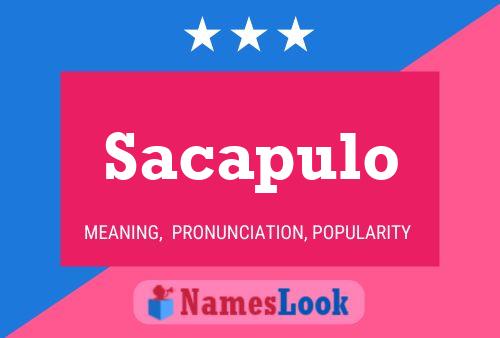 ملصق اسم Sacapulo