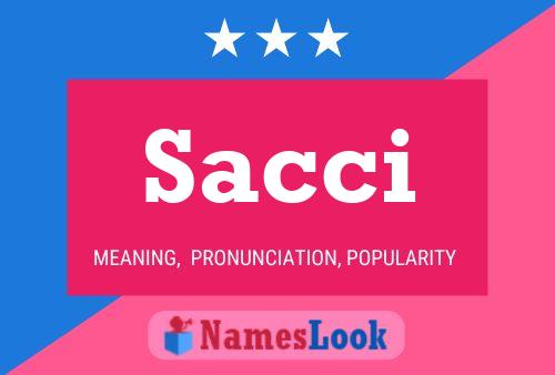 ملصق اسم Sacci