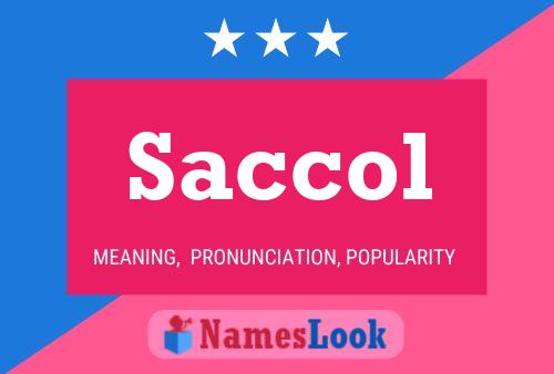 ملصق اسم Saccol