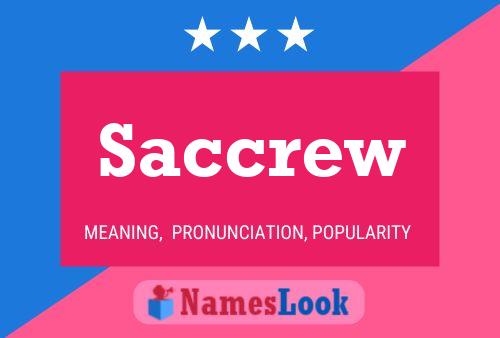 ملصق اسم Saccrew