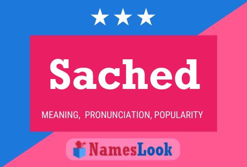 ملصق اسم Sached