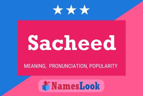 ملصق اسم Sacheed