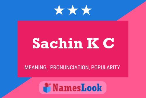 ملصق اسم Sachin K C