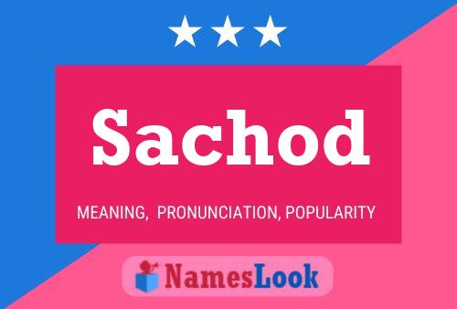 ملصق اسم Sachod