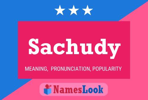 ملصق اسم Sachudy