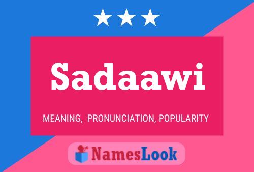 ملصق اسم Sadaawi