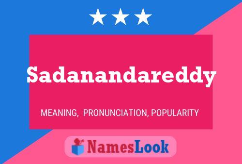 ملصق اسم Sadanandareddy