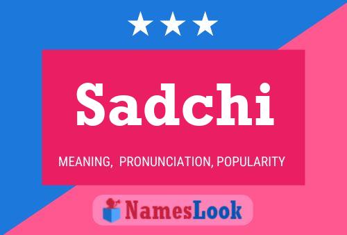 ملصق اسم Sadchi