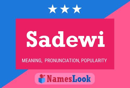 ملصق اسم Sadewi