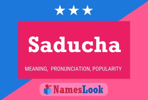 ملصق اسم Saducha