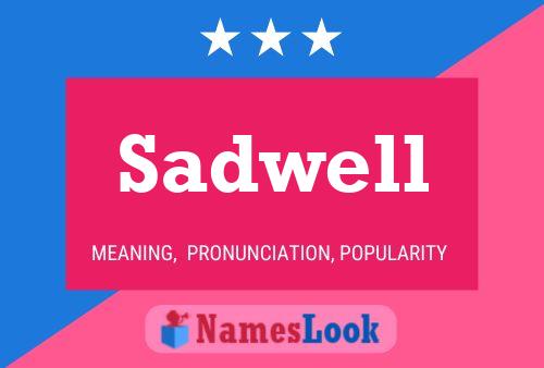 ملصق اسم Sadwell